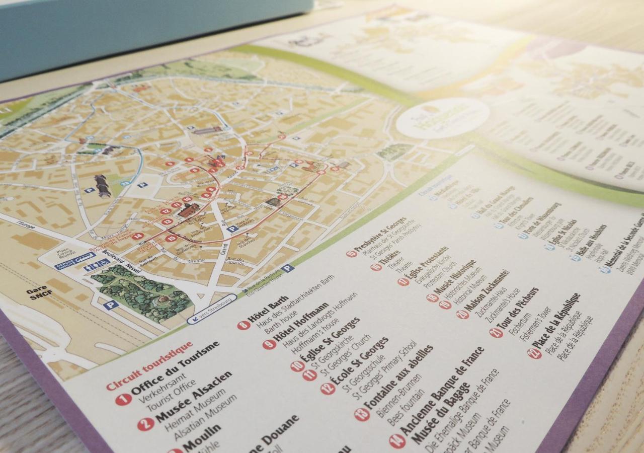 Appart'Azur Haguenau - Proche Gare Au Calme - Wifi - Lit Confort - Parking Facile Et Gratuit Eksteriør bilde