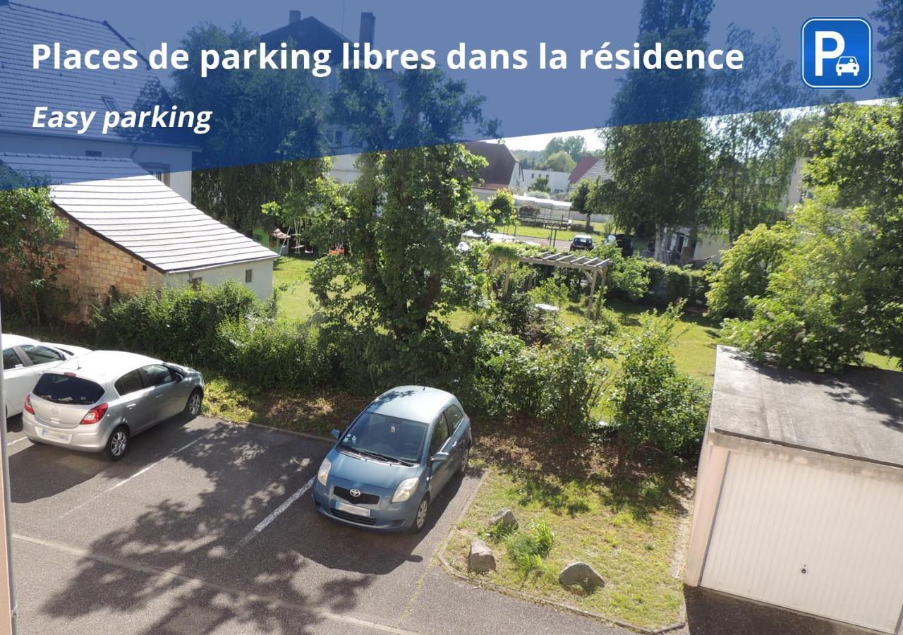Appart'Azur Haguenau - Proche Gare Au Calme - Wifi - Lit Confort - Parking Facile Et Gratuit Eksteriør bilde
